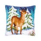 Cross stitch cushion kit  Deer in winter