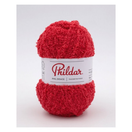 Laine Phildar Phil Douce framboise