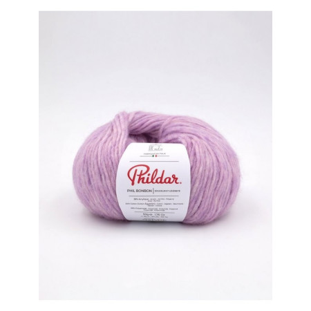 Laine Phildar Phil Bonbon Mauve