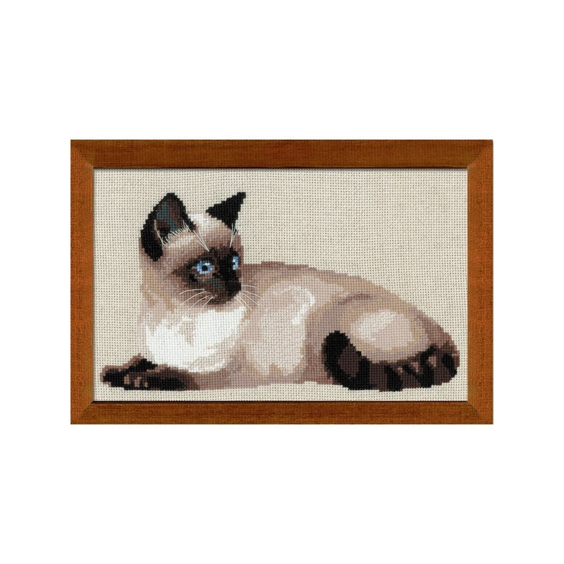 Embroidery kit Thai Cat