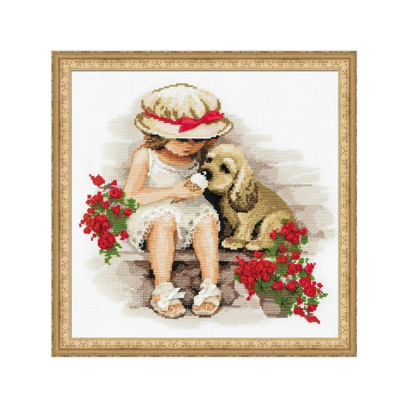 Embroidery kit Sweet Tooth