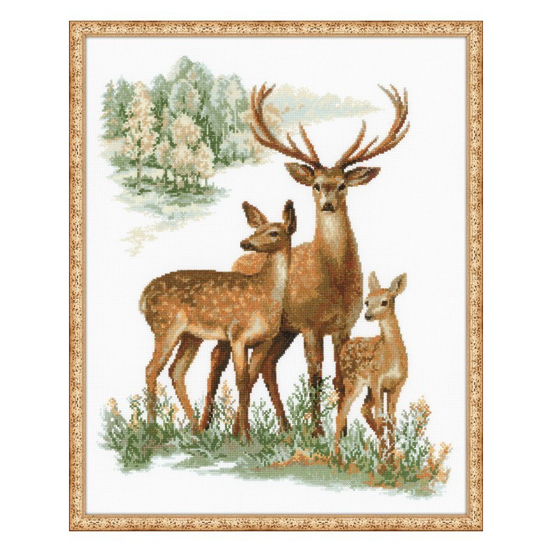 Kit de broderie Cerfs Kit de broderie Cerfs