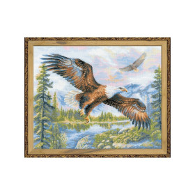 Riolis Embroidery kit Free Flight