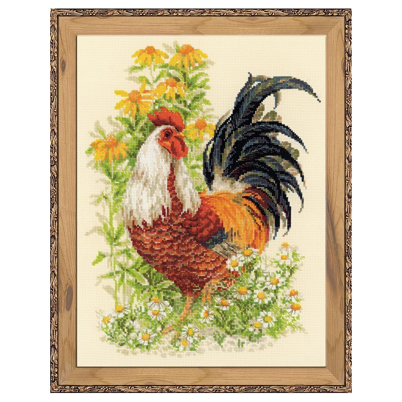Embroidery kit Rooster Embroidery kit Rooster