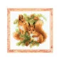 Kit de broderie Écureuils
