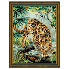 Riolis Kit de broderie Propriétaire de la Jungle