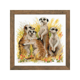 Riolis Kit de broderie Suricates