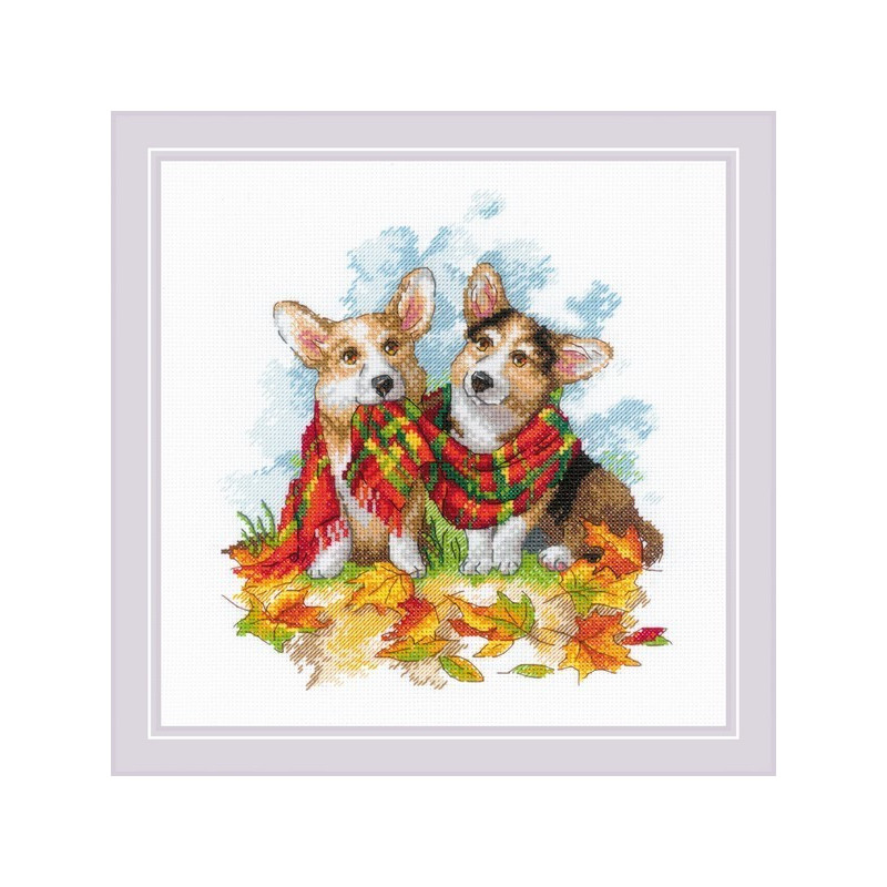 Embroidery kit Ready for Autumn