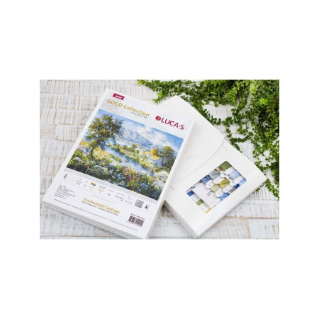 Kit de broderie Chalet enchanté