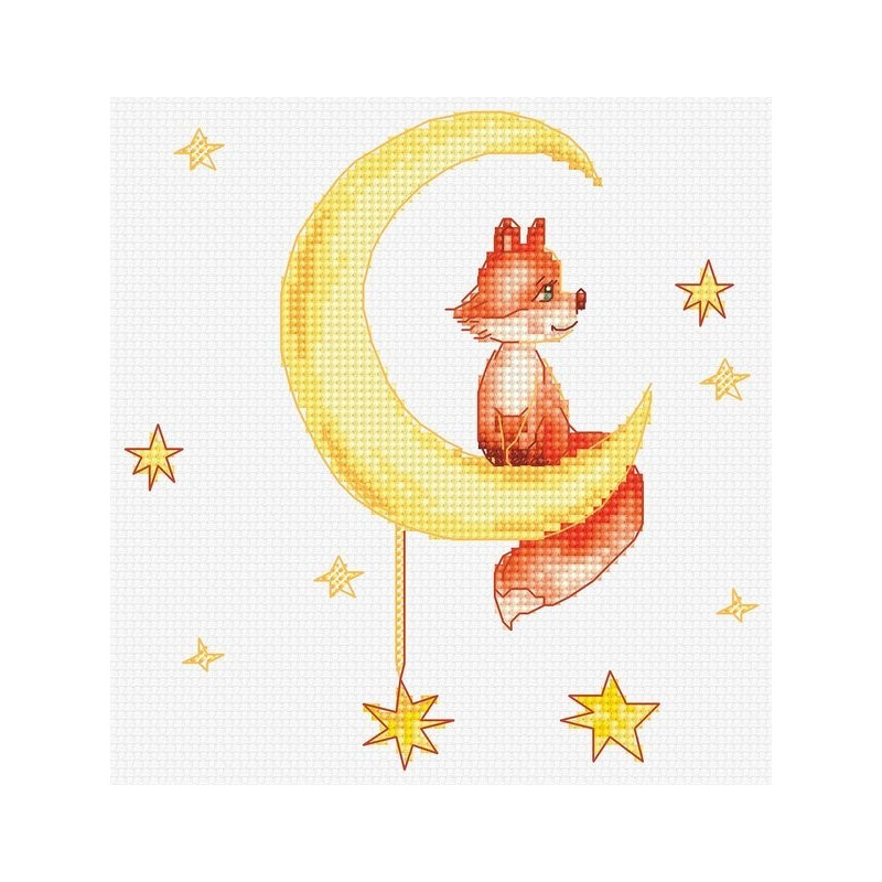 Embroidery kit Fox 4