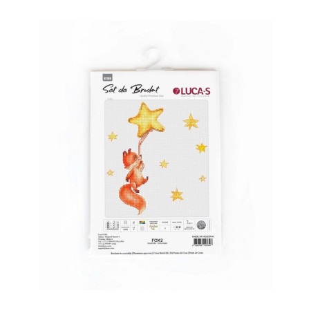 Kit de broderie Renard 2