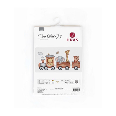 Kit de broderie Voyage en train