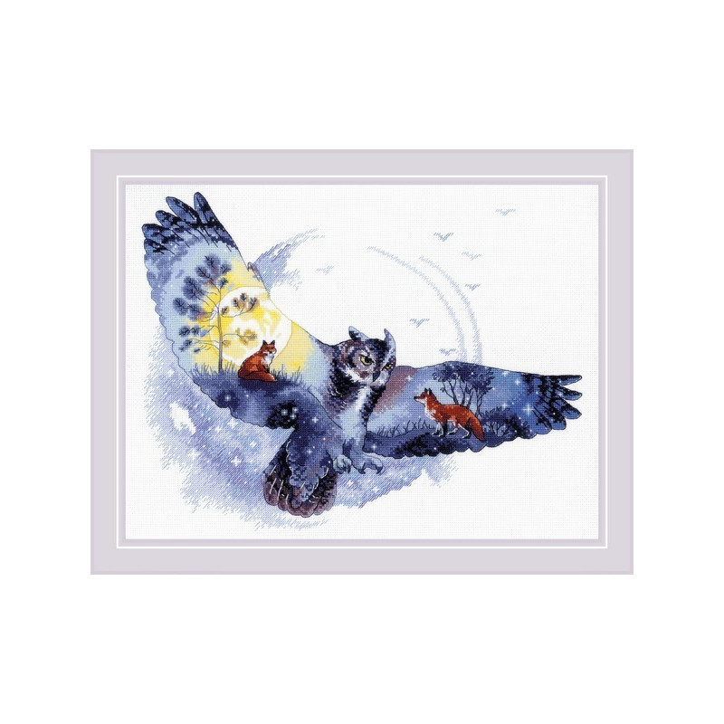 Embroidery kit In The Night Forest