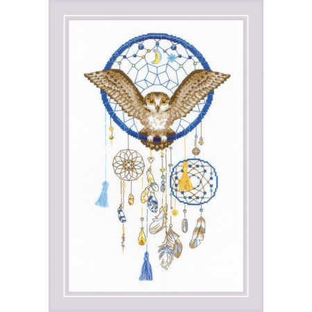 Riolis Kit de broderie Rêves de hibou