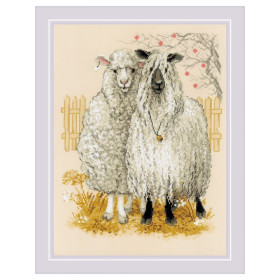 Riolis Embroidery kit Tough Guys