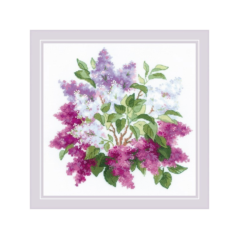 Kit de broderie Fleurs de lilas