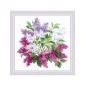 Embroidery kit Lilac Blossoms