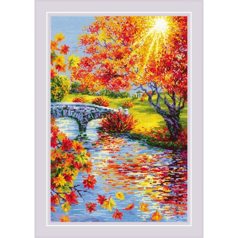 Embroidery kit Sunny Autumn Embroidery kit Sunny Autumn