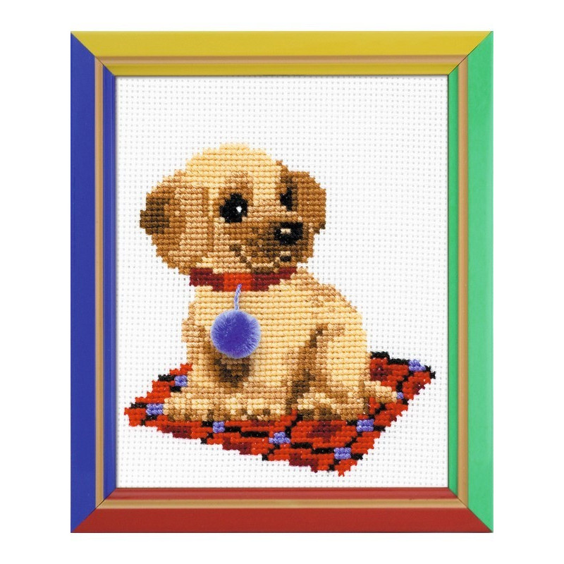 Embroidery kit Puppy