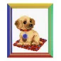 Kit de broderie Chiot