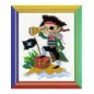 Kit de broderie Pirate courageux