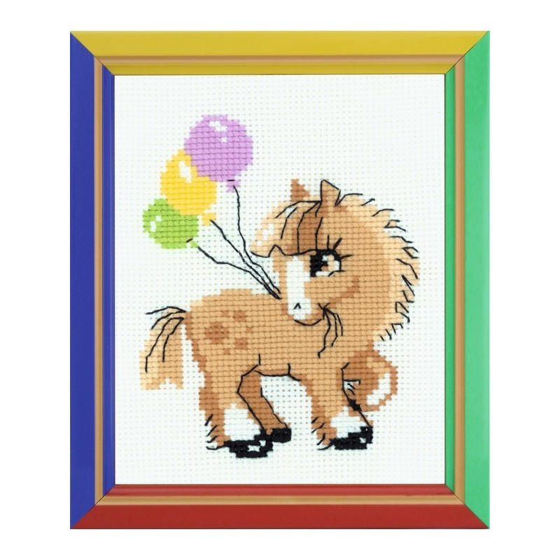 Embroidery kit Pony Crony
