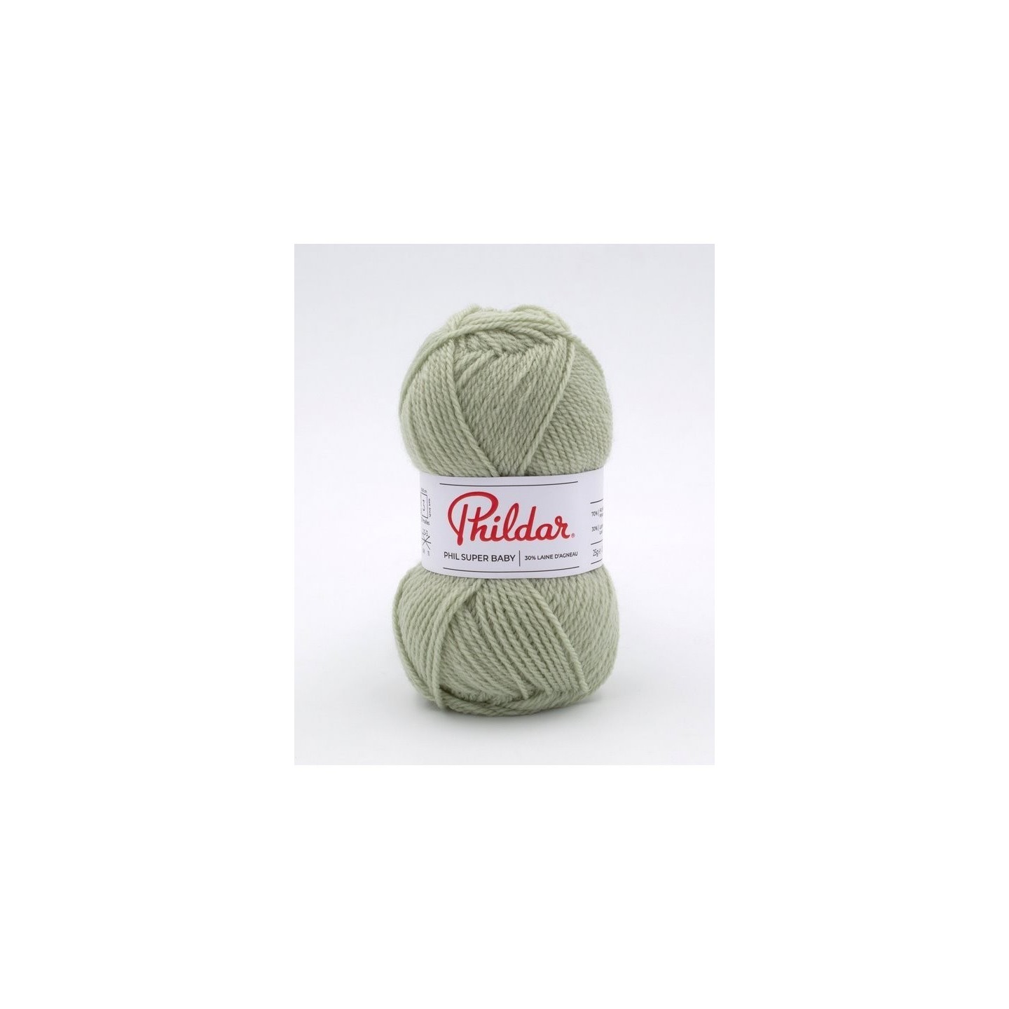 Knitting yarn Phildar Phil Super Baby Tilleul