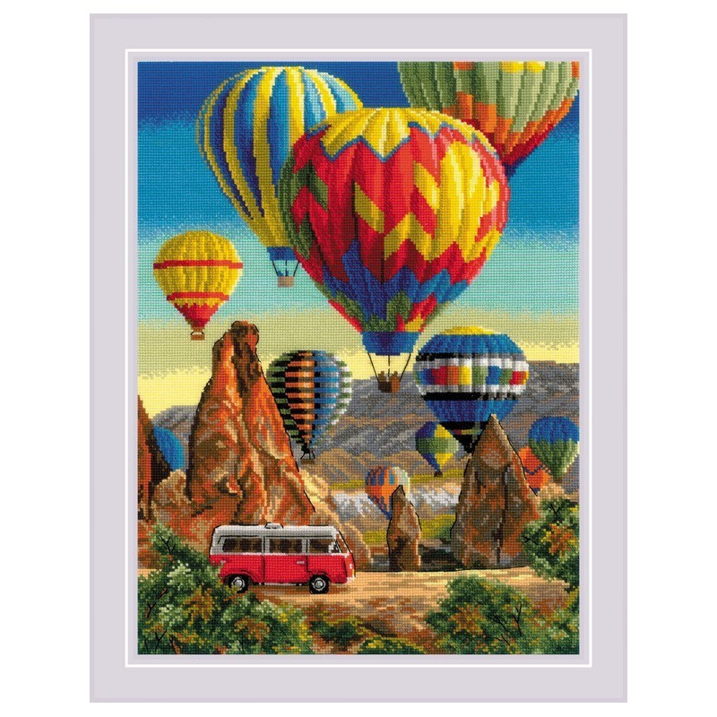 Kit de broderie Festival en Cappadoce