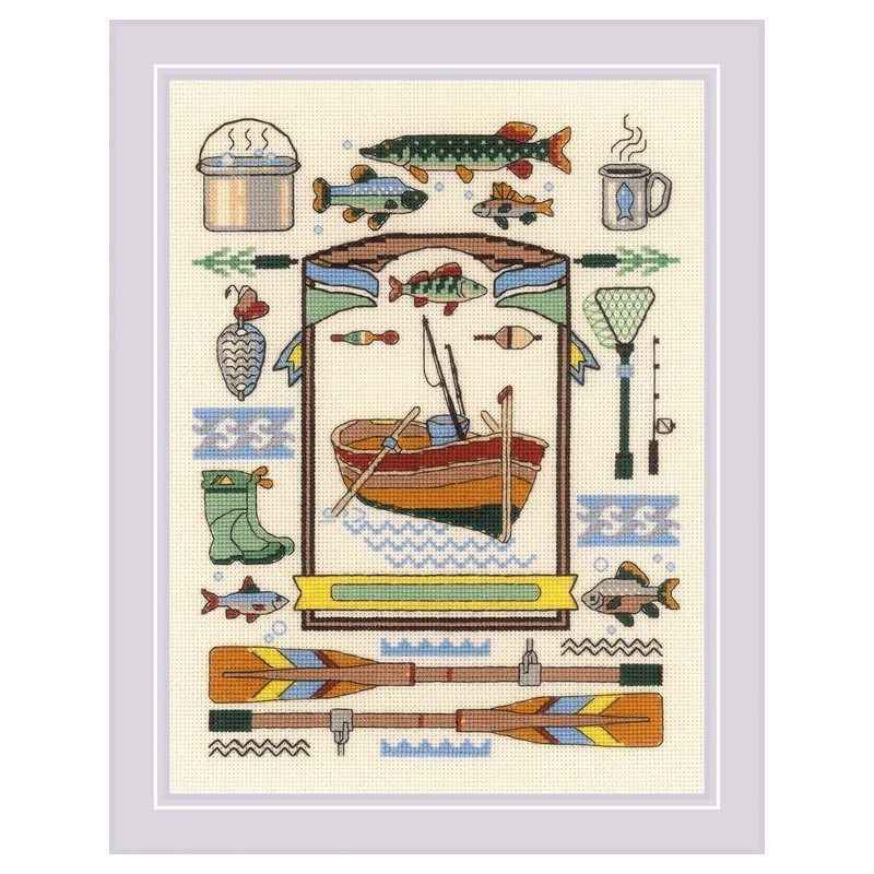 Kit de broderie Bonne prise