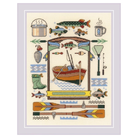 Riolis Kit de broderie Bonne prise