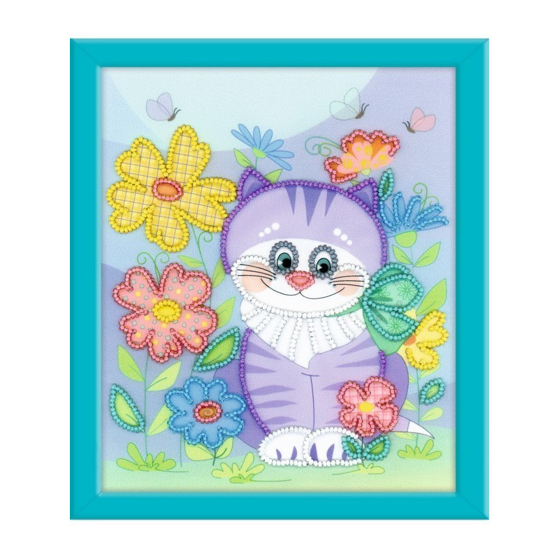 Kit de broderie Chaton 2