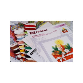 Riolis Kit de broderie Lettre du Nouvel An