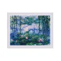 Kit de broderie Nymphéas d'après C. Monet Kit de broderie Nymphéas d'après C. Monet