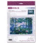 Kit de broderie Nymphéas d'après C. Monet Kit de broderie Nymphéas d'après C. Monet