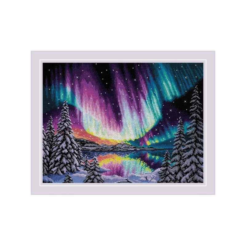 Embroidery kit Northern Fairytale Embroidery kit Northern Fairytale