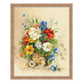 Riolis Kit de broderie Été flamand