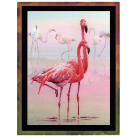 Riolis Kit de broderie Flamant