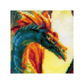 Kit de broderie Dragon de la forêt