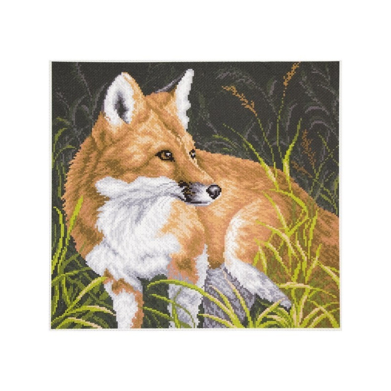 Printed Aida kit Fox