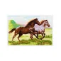 Printed Aida kit Running horses
