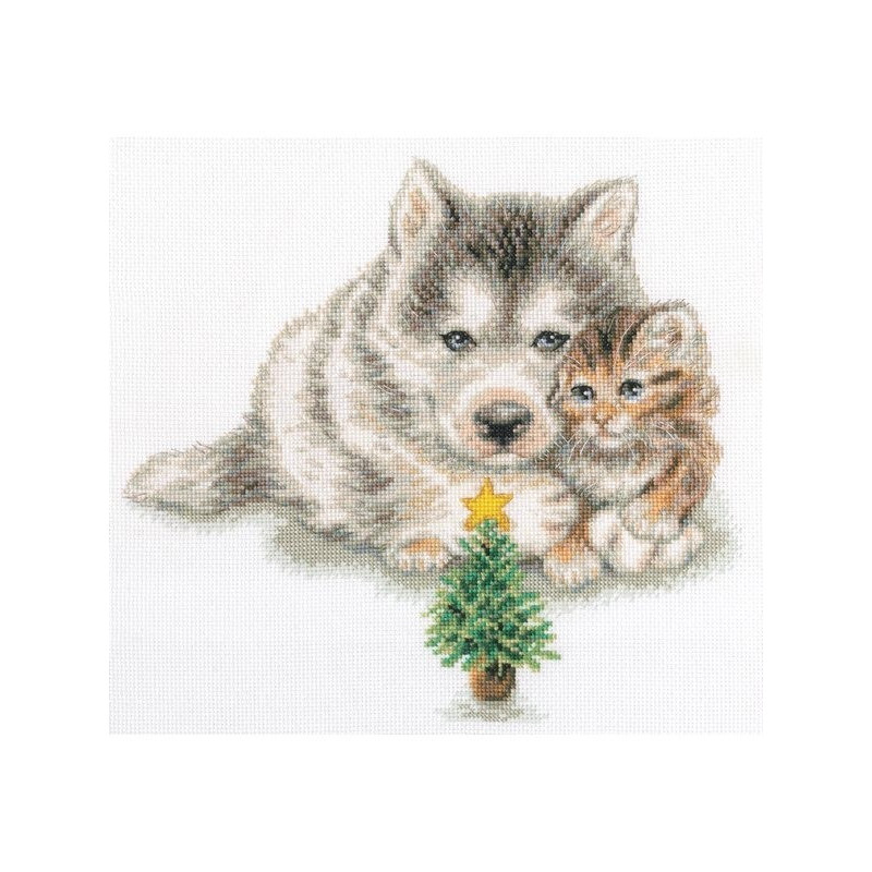 Kit de broderie Bons amis