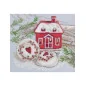 Embroidery kit Gingerbread house