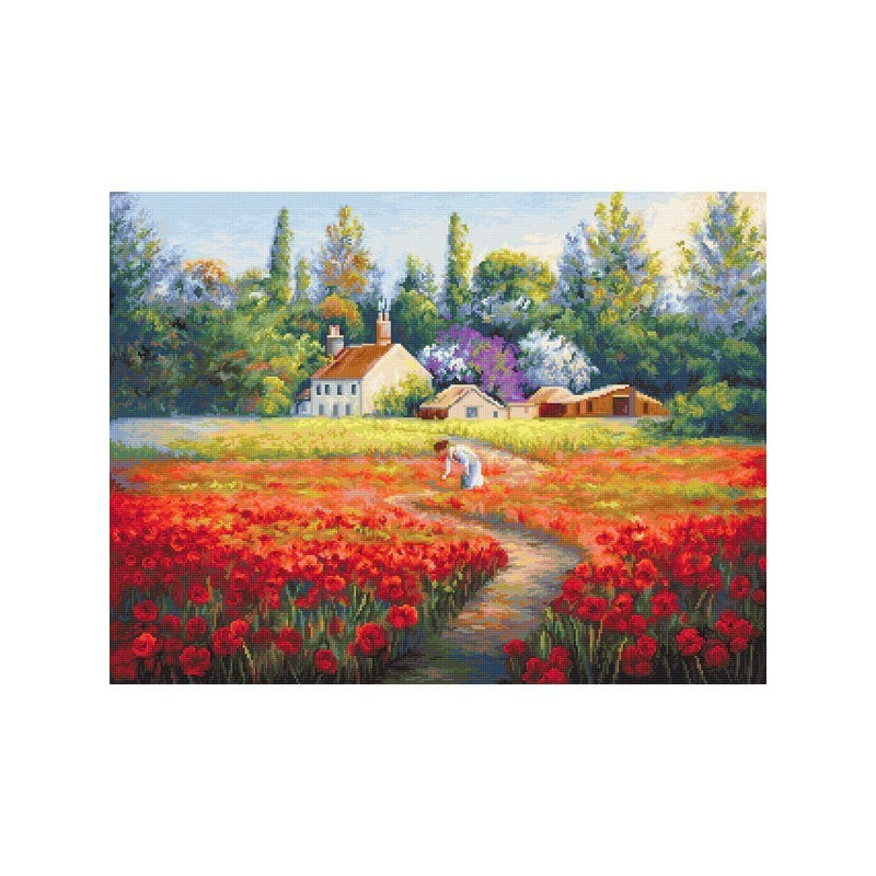 Kit de broderie Pas oublié..