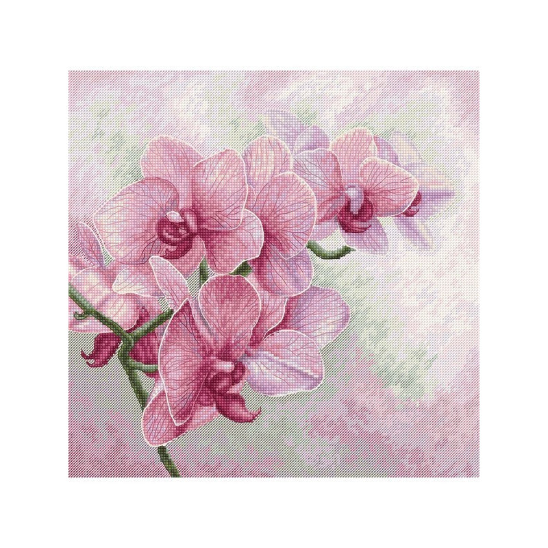 Embroidery kit Graceful Orchids 