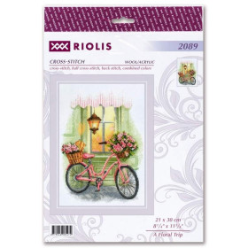 Riolis Embroidery kit A Floral Trip