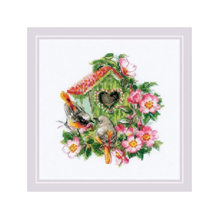 Riolis Kit de broderie Heureux ensemble