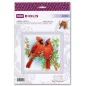 Kit de broderie Cardinal rouge