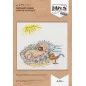 Kit de broderie Hérisson d'été