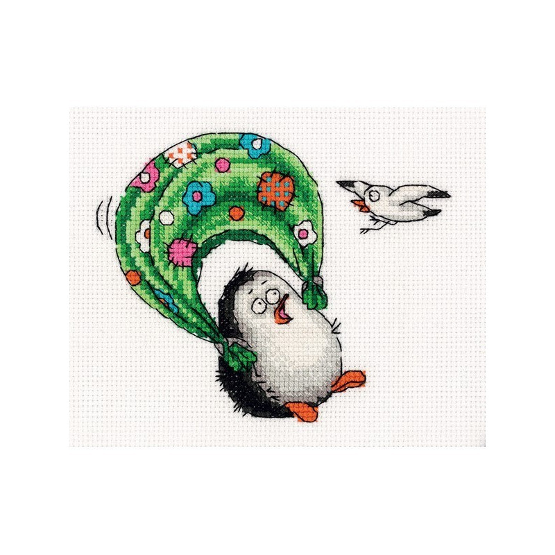 Kit de broderie Je vole!