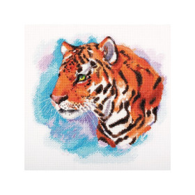 Panna Embroidery kit Watercolour Tiger